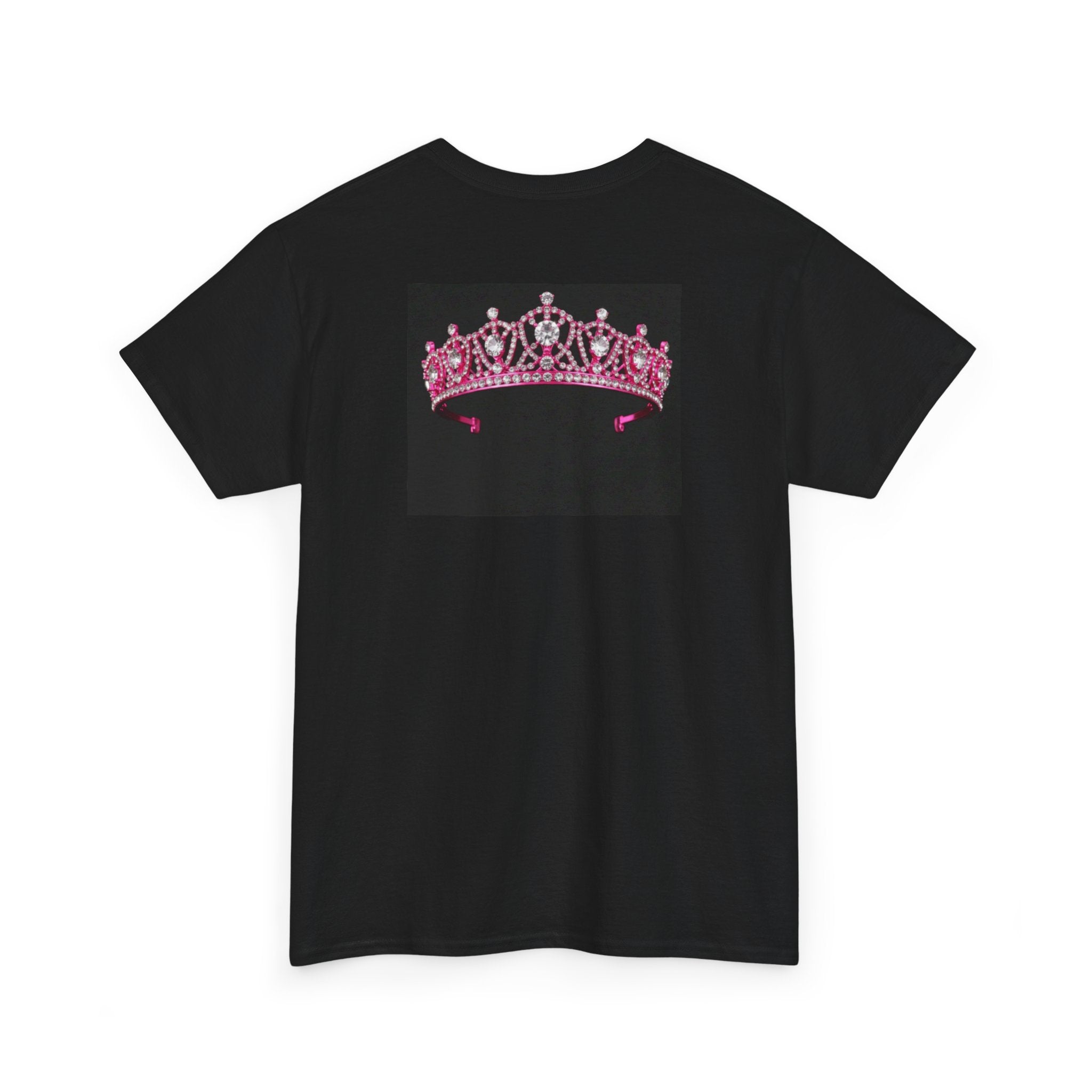 Passenger Princess T-Shirt — Funny Chicken Graphic Tee with Pink Tiara