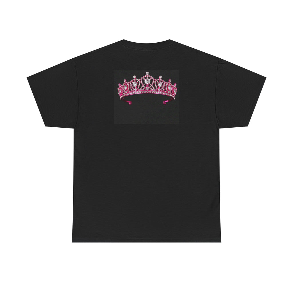Passenger Princess T-Shirt — Funny Chicken Graphic Tee with Pink Tiara