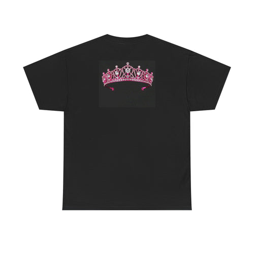 Passenger Princess T-Shirt — Funny Chicken Graphic Tee with Pink Tiara