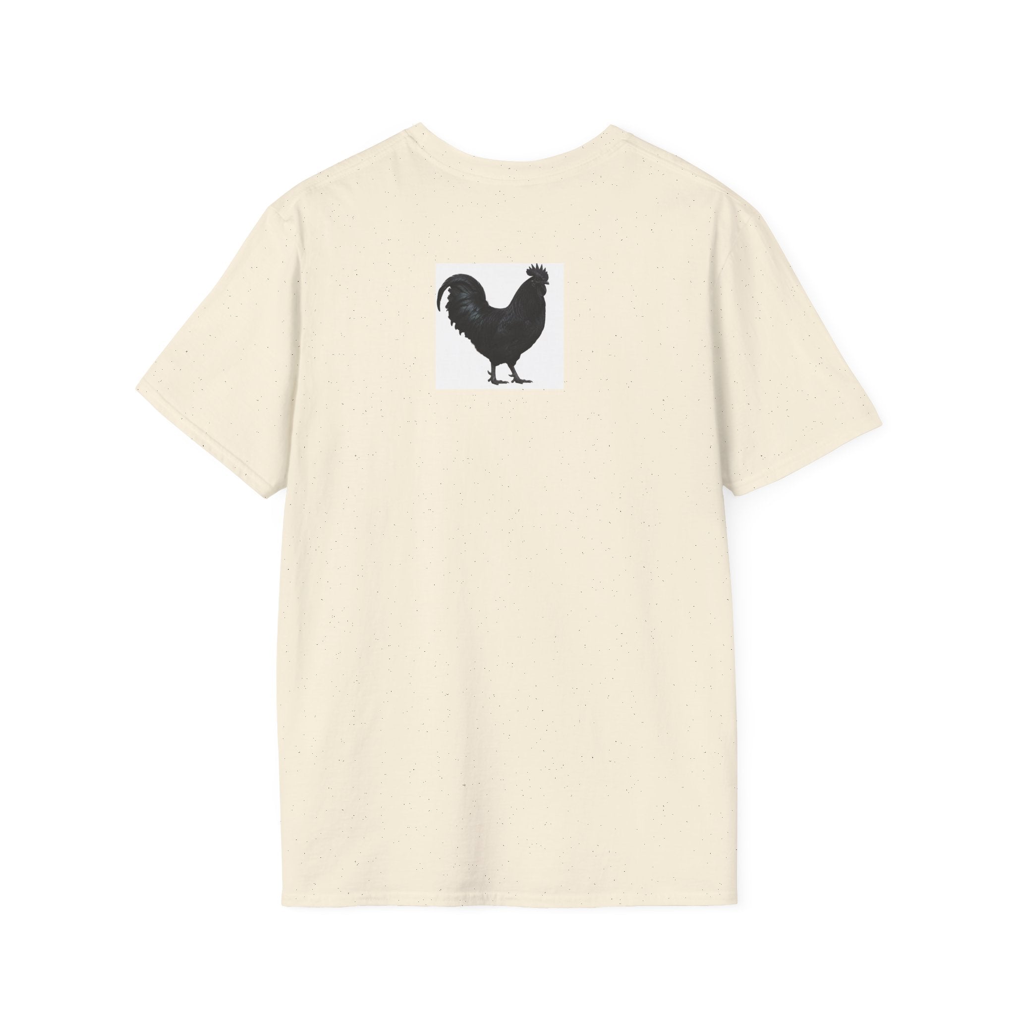 Rooster Sunset T-Shirt — "cock a doodle doooo" Humorous Farm Animal Tee